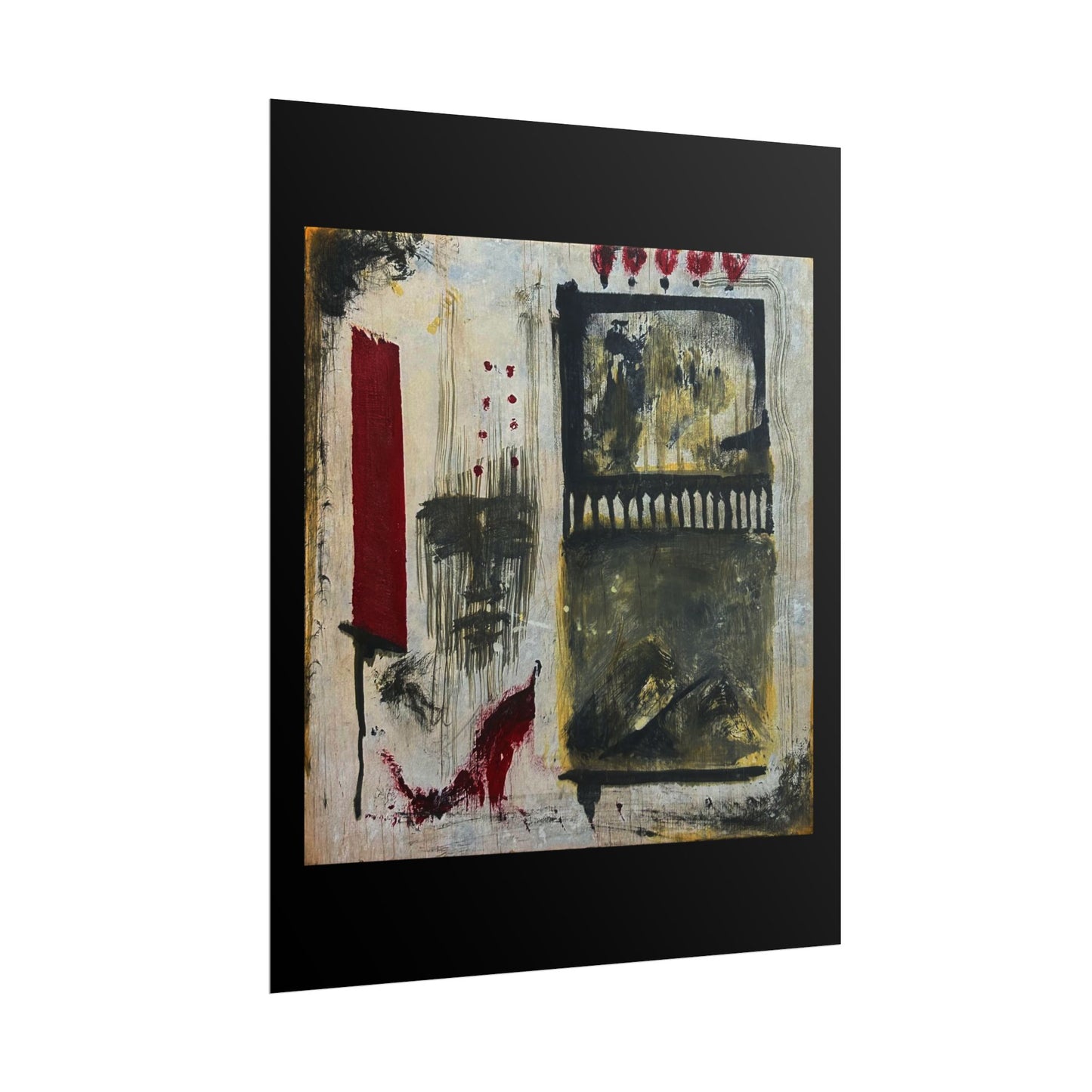 Spider Web Castle Print