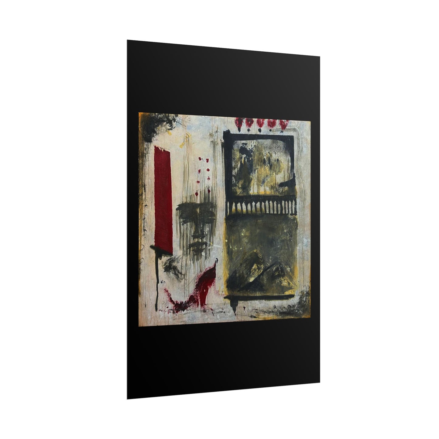 Spider Web Castle Print