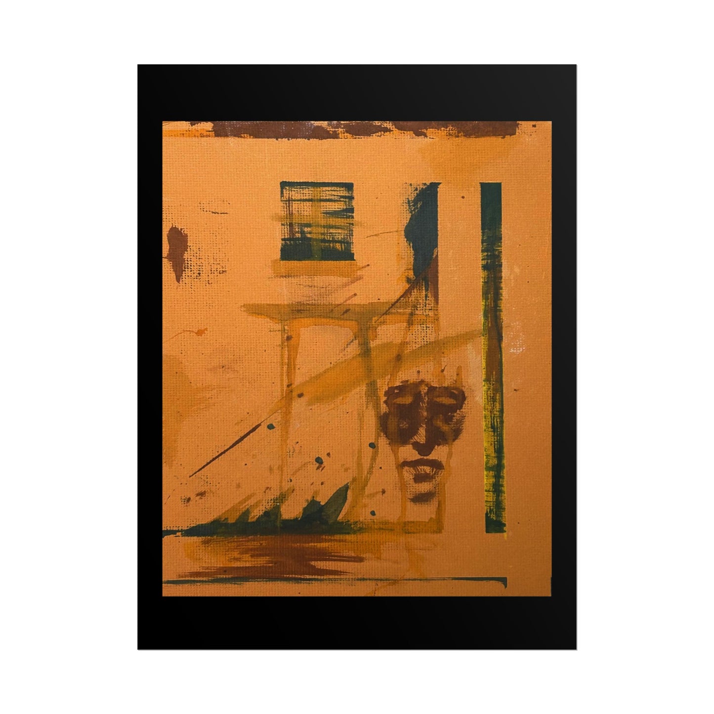 Under The Awning Print