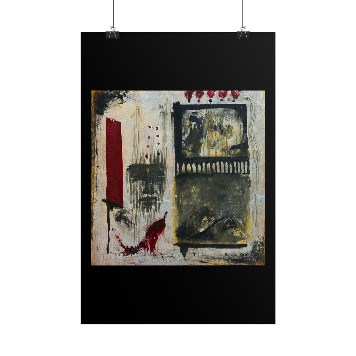 Spider Web Castle Print